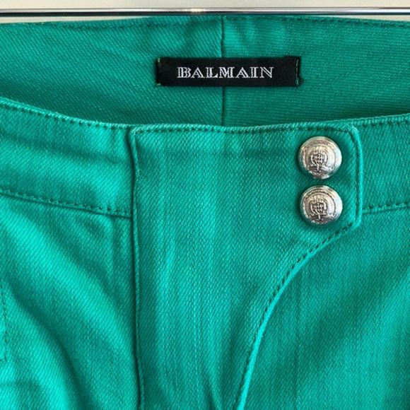 BALMAIN low rise biker jeans - Picture 3 of 13